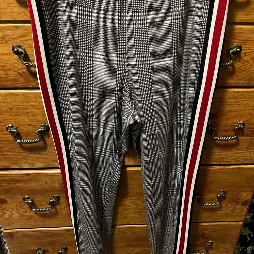 Express Gray Stripped Pants